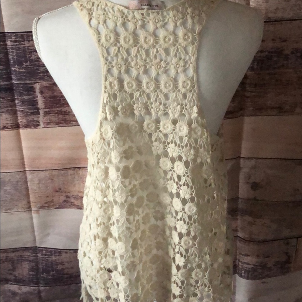 BLU PEPPER VINTAGE Knit Tank Top - Picture 5 of 5